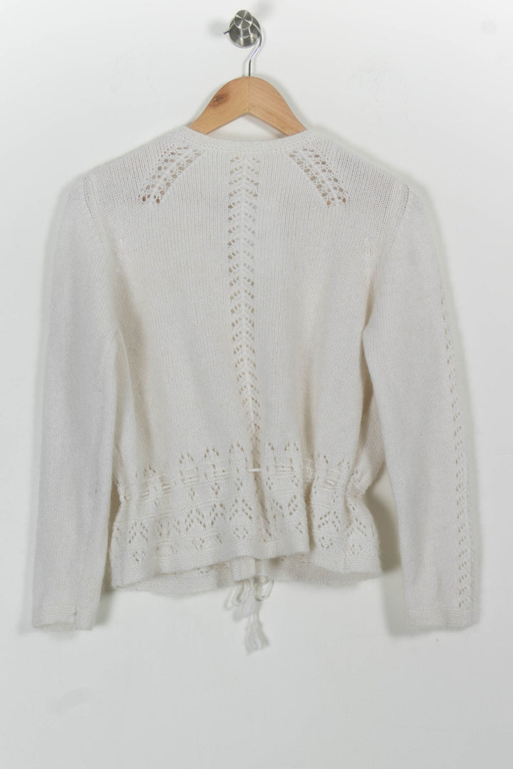 Cardigan Blanc - Taille S/36 de la marque Sézane | PARAD99178 - Vendu par Paradigme - Image 4