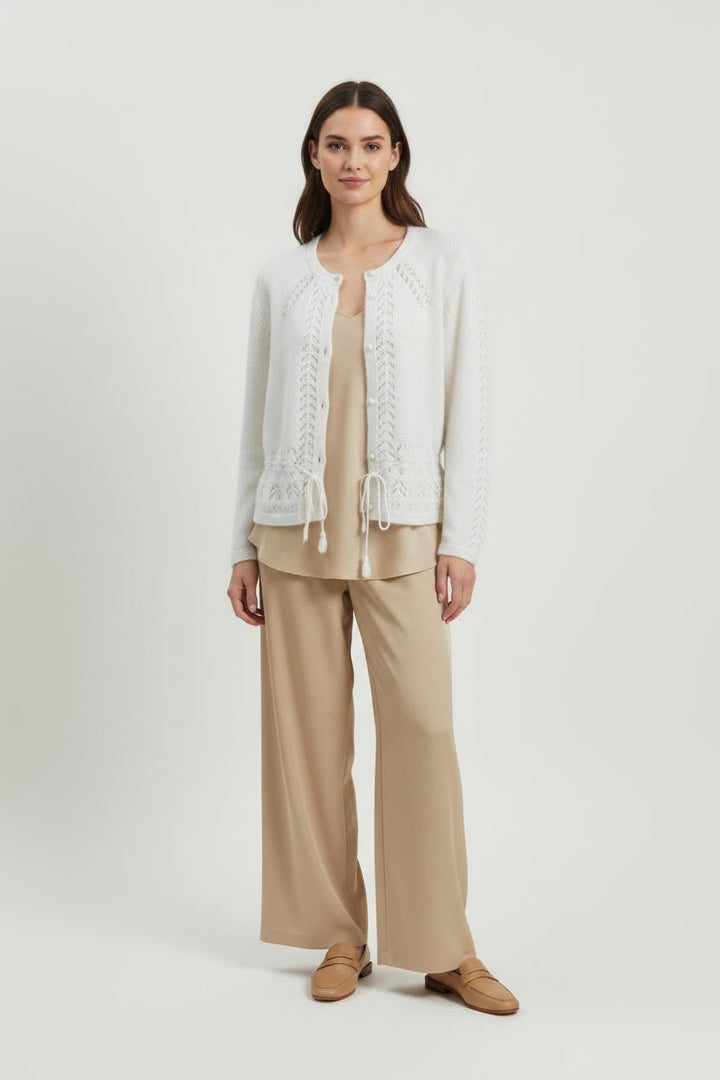 Cardigan Blanc - Taille S/36 de la marque Sézane | PARAD99178 - Vendu par Paradigme - Image 1