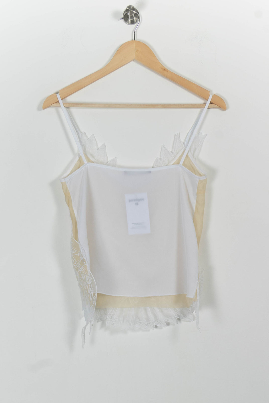 Débardeur Beige et Blanc - Taille S/36 de la marque Comptoir des Cotonniers | PARAD99180 - Vendu par Paradigme - Image 4