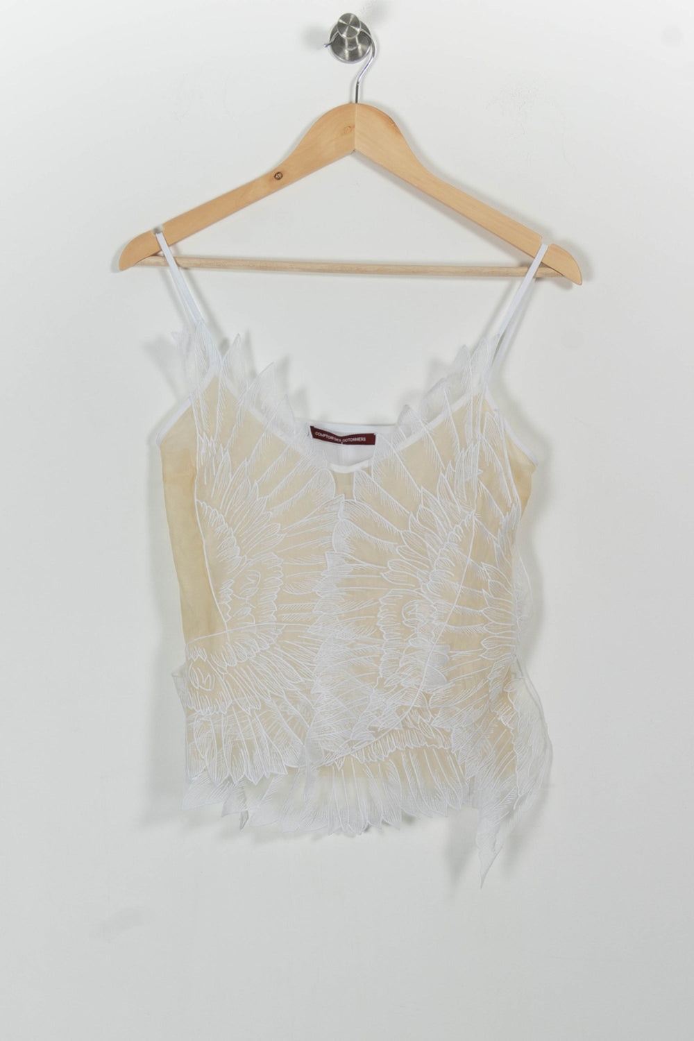 Débardeur Beige et Blanc - Taille S/36 de la marque Comptoir des Cotonniers | PARAD99180 - Vendu par Paradigme - Image 2
