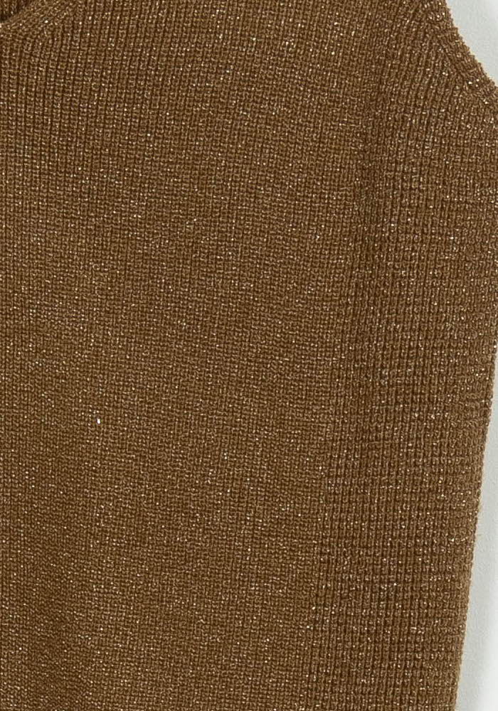 Débardeur Marron - Taille S/36 de la marque Maison 123 | PARAD99182 - Vendu par Paradigme - Image 3