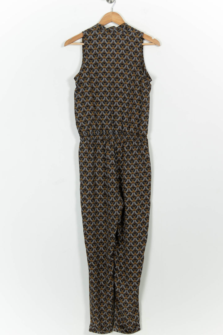 Combinaison Marron et Gris - Taille M/38 de la marque La Fée Maraboutée | PARAD99184 - Vendu par Paradigme - Image 4