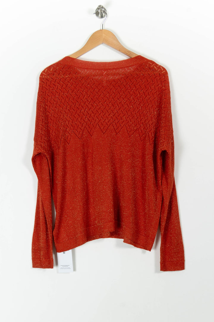 Pull Orange - Taille XL/42 de la marque I.Code | PARAD99185 - Vendu par Paradigme - Image 4