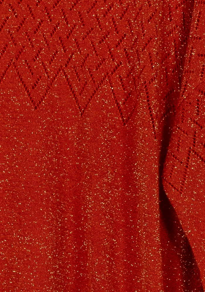 Pull Orange - Taille XL/42 de la marque I.Code | PARAD99185 - Vendu par Paradigme - Image 3