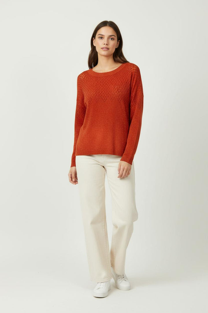 Pull Orange - Taille XL/42 de la marque I.Code | PARAD99185 - Vendu par Paradigme - Image 1