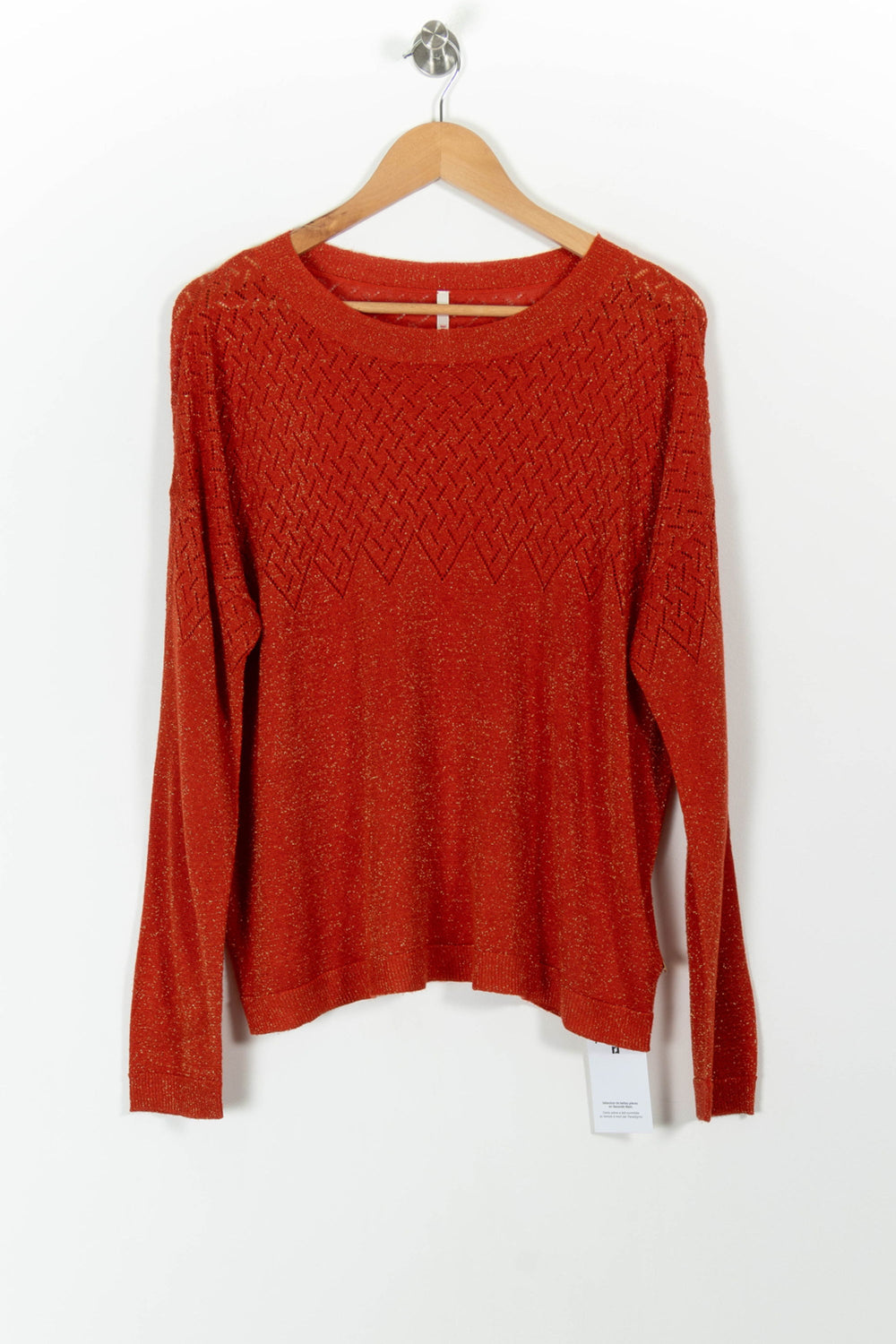 Pull Orange - Taille XL/42 de la marque I.Code | PARAD99185 - Vendu par Paradigme - Image 2