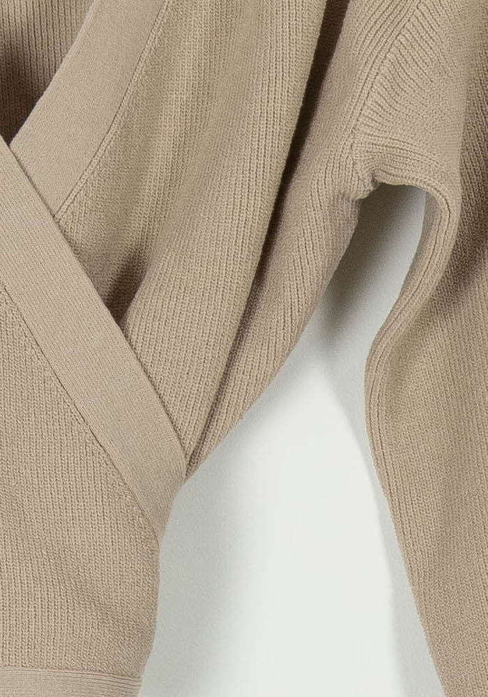 Cache-cœur Beige - Taille S/36 de la marque Grace & Mila | PARAD99186 - Vendu par Paradigme - Image 3