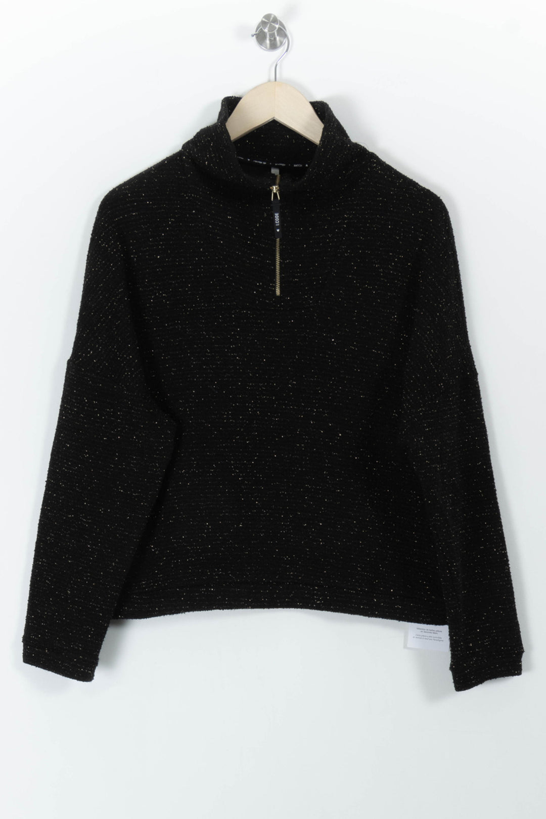 Sweatshirt Noir - Taille XXL/44 de la marque I.Code | PARAD99187 - Vendu par Paradigme - Image 2
