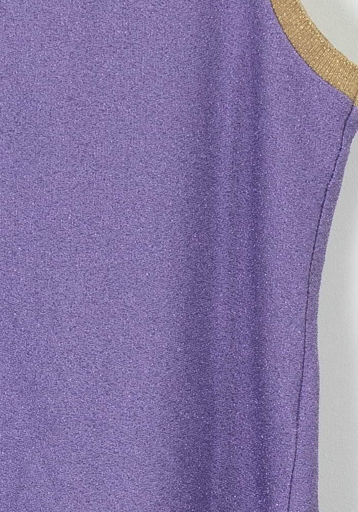 Débardeur Violet et Beige - Taille L/40 de la marque Imprevu | PARAD99191 - Vendu par Paradigme - Image 3