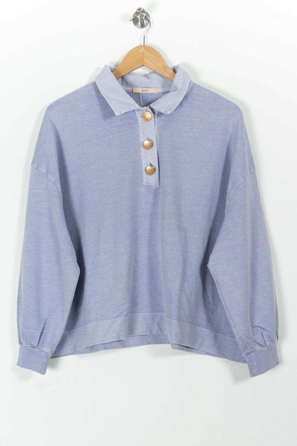 Sweatshirt Violet - Taille L/40 de la marque Sessùn | PARAD99192 - Vendu par Paradigme - Image 2