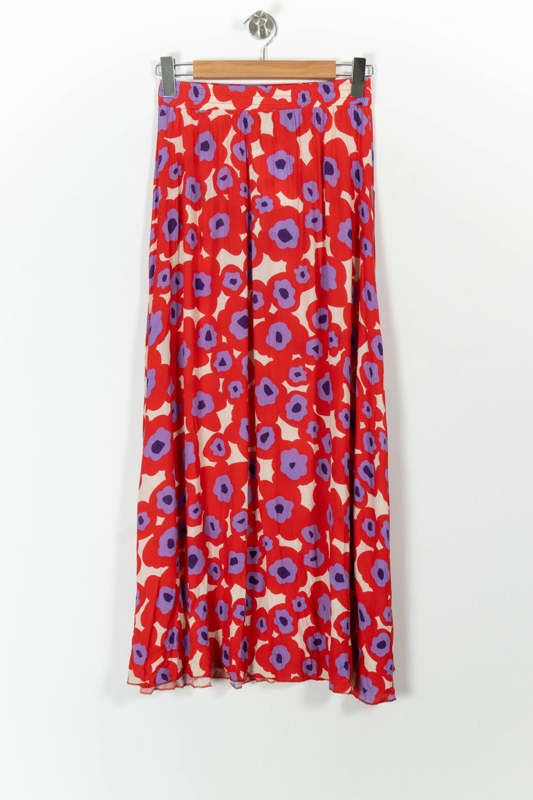 Jupe Longue Rouge et Violette - Taille XS/34 de la marque Imprevu | PARAD99201 - Vendu par Paradigme - Image 4