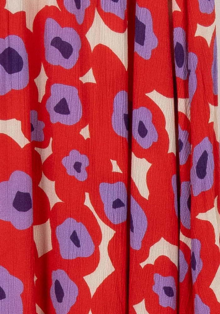 Jupe Longue Rouge et Violette - Taille XS/34 de la marque Imprevu | PARAD99201 - Vendu par Paradigme - Image 3