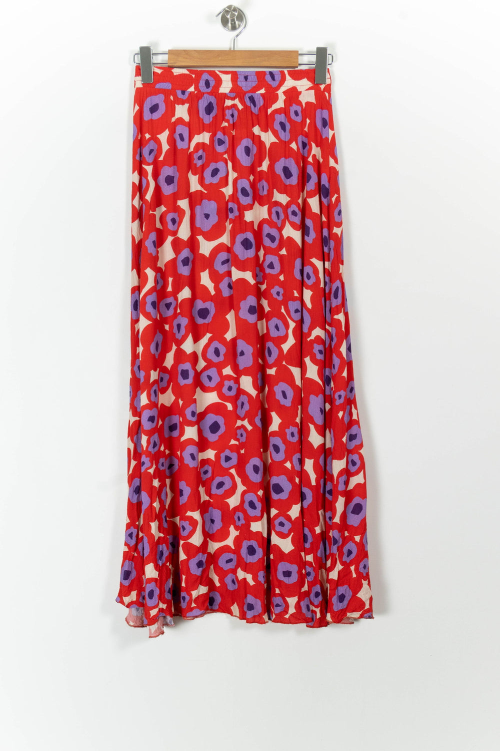 Jupe Longue Rouge et Violette - Taille XS/34 de la marque Imprevu | PARAD99201 - Vendu par Paradigme - Image 2