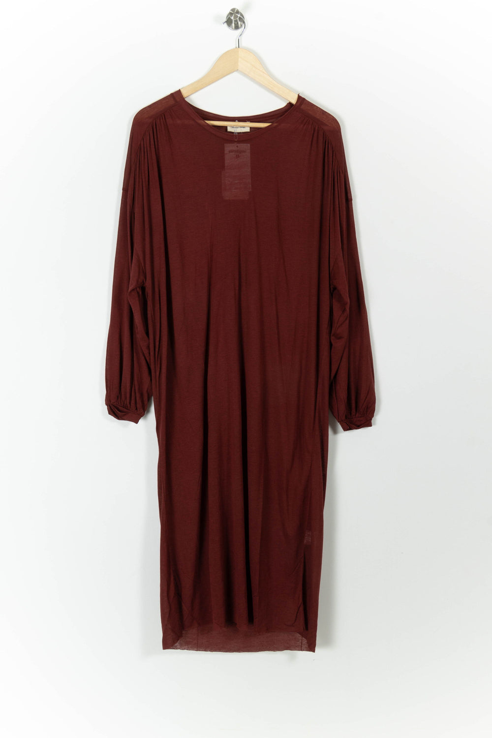 Robe Midi Bordeaux - Taille XS/34 de la marque American Vintage | PARAD99202 - Vendu par Paradigme - Image 2