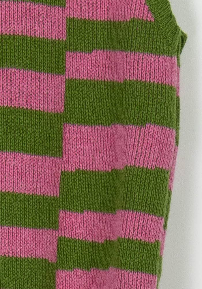 Débardeur Vert et Rose - Taille S/36 de la marque Thinking Mu | PARAD99207 - Vendu par Paradigme - Image 3