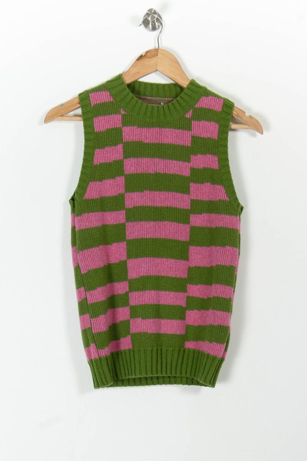 Débardeur Vert et Rose - Taille S/36 de la marque Thinking Mu | PARAD99207 - Vendu par Paradigme - Image 2