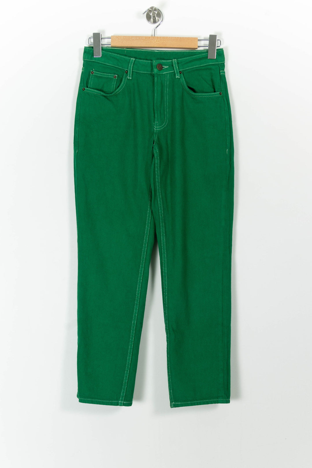 Jean Vert - Taille XS/34 de la marque American Vintage | PARAD99209 - Vendu par Paradigme - Image 2