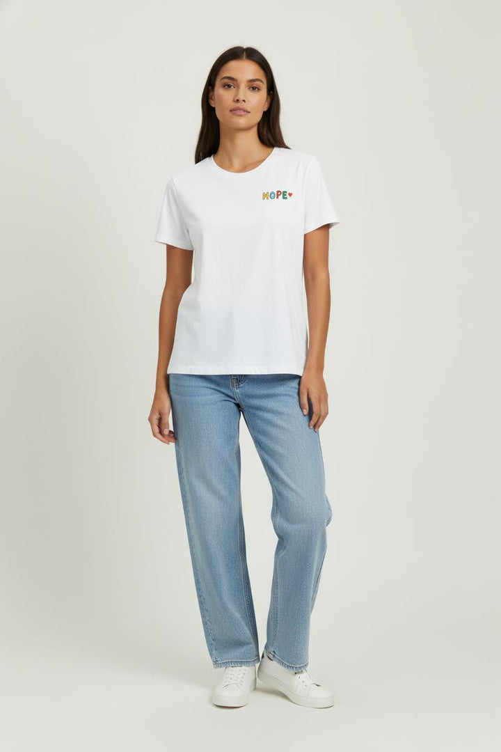 Tee-shirt Blanc - Taille S/36 de la marque Sandro | PARAD99212 - Vendu par Paradigme - Image 1
