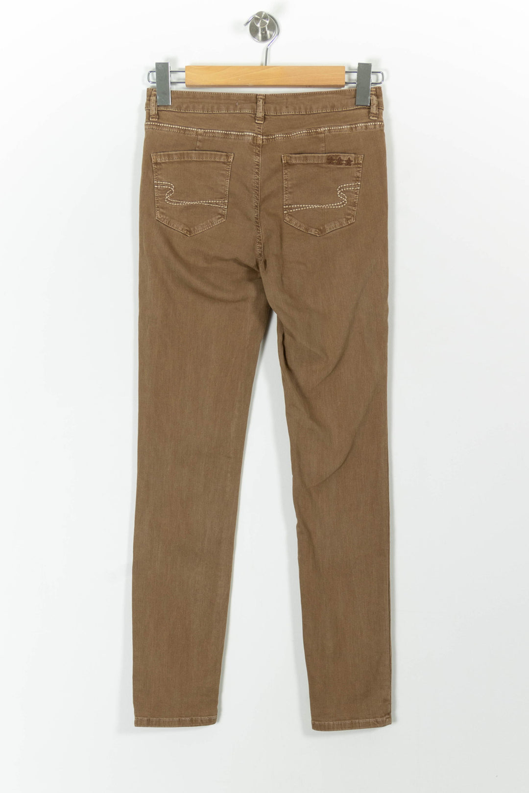Jean Beige - Taille S/36 de la marque Sud express | PARAD99226 - Vendu par Paradigme - Image 4