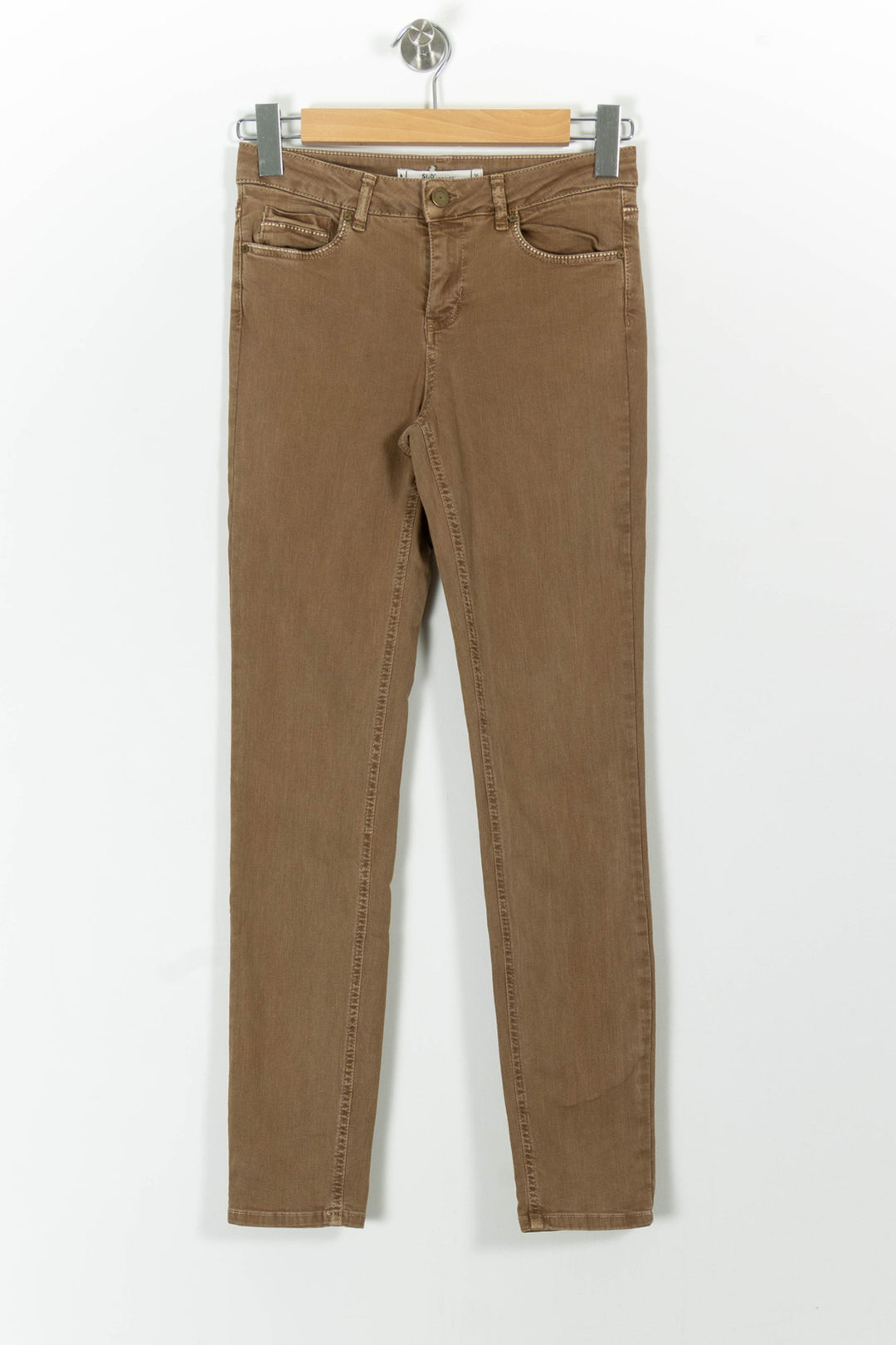 Jean Beige - Taille S/36 de la marque Sud express | PARAD99226 - Vendu par Paradigme - Image 2