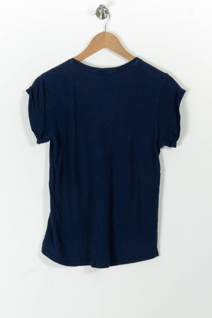 Tee-shirt Bleu et Doré - Taille XS/34 de la marque Soeur | PARAD99229 - Vendu par Paradigme - Image 4