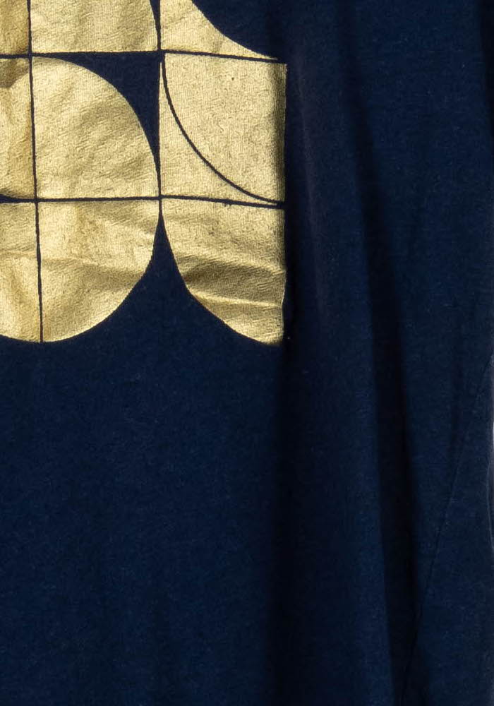 Tee-shirt Bleu et Doré - Taille XS/34 de la marque Soeur | PARAD99229 - Vendu par Paradigme - Image 3