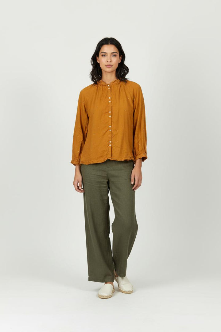 Blouse Orange - Taille XS/34 de la marque Emile & Ida | PARAD99234 - Vendu par Paradigme - Image 1