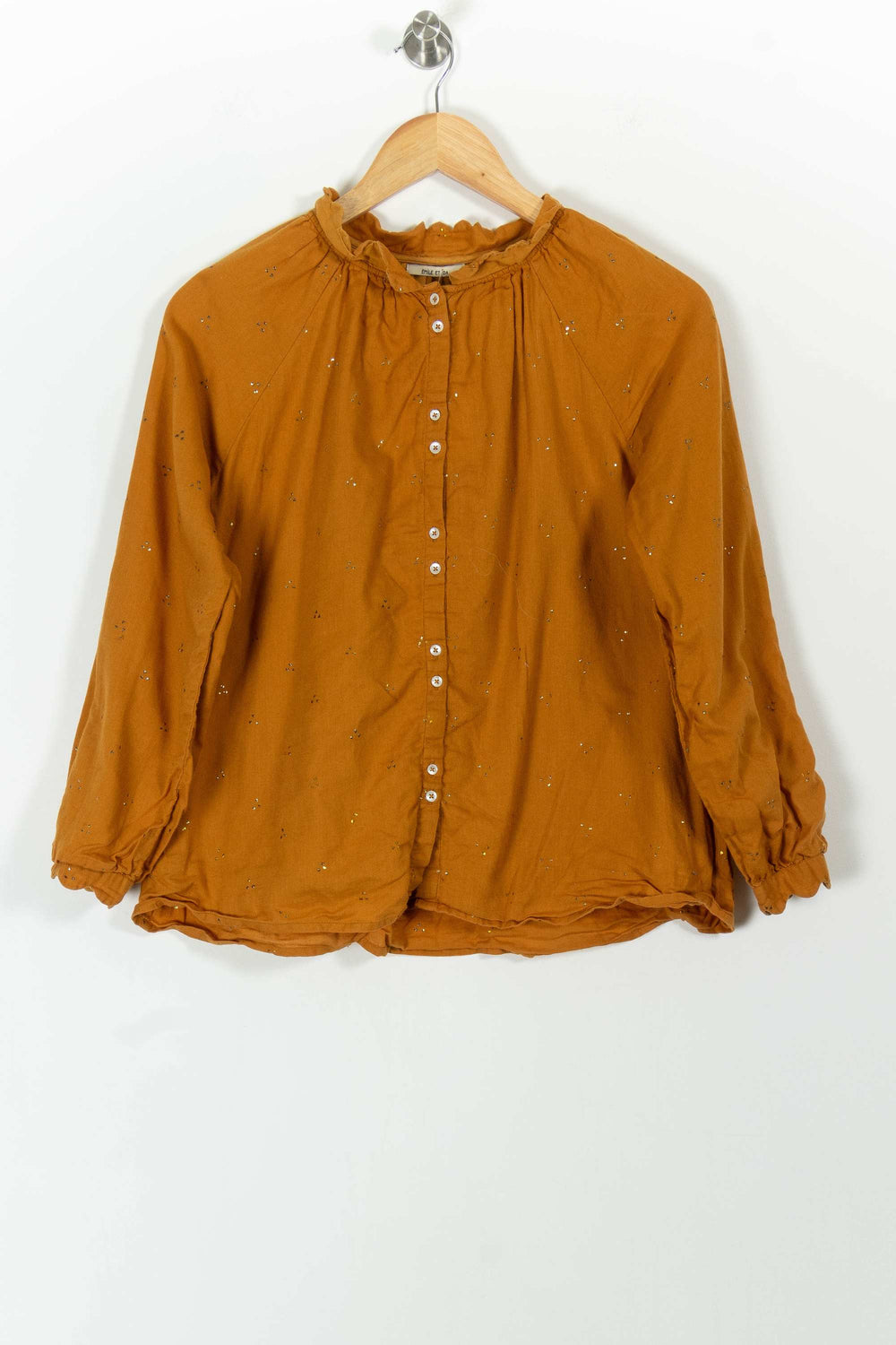 Blouse Orange - Taille XS/34 de la marque Emile & Ida | PARAD99234 - Vendu par Paradigme - Image 2