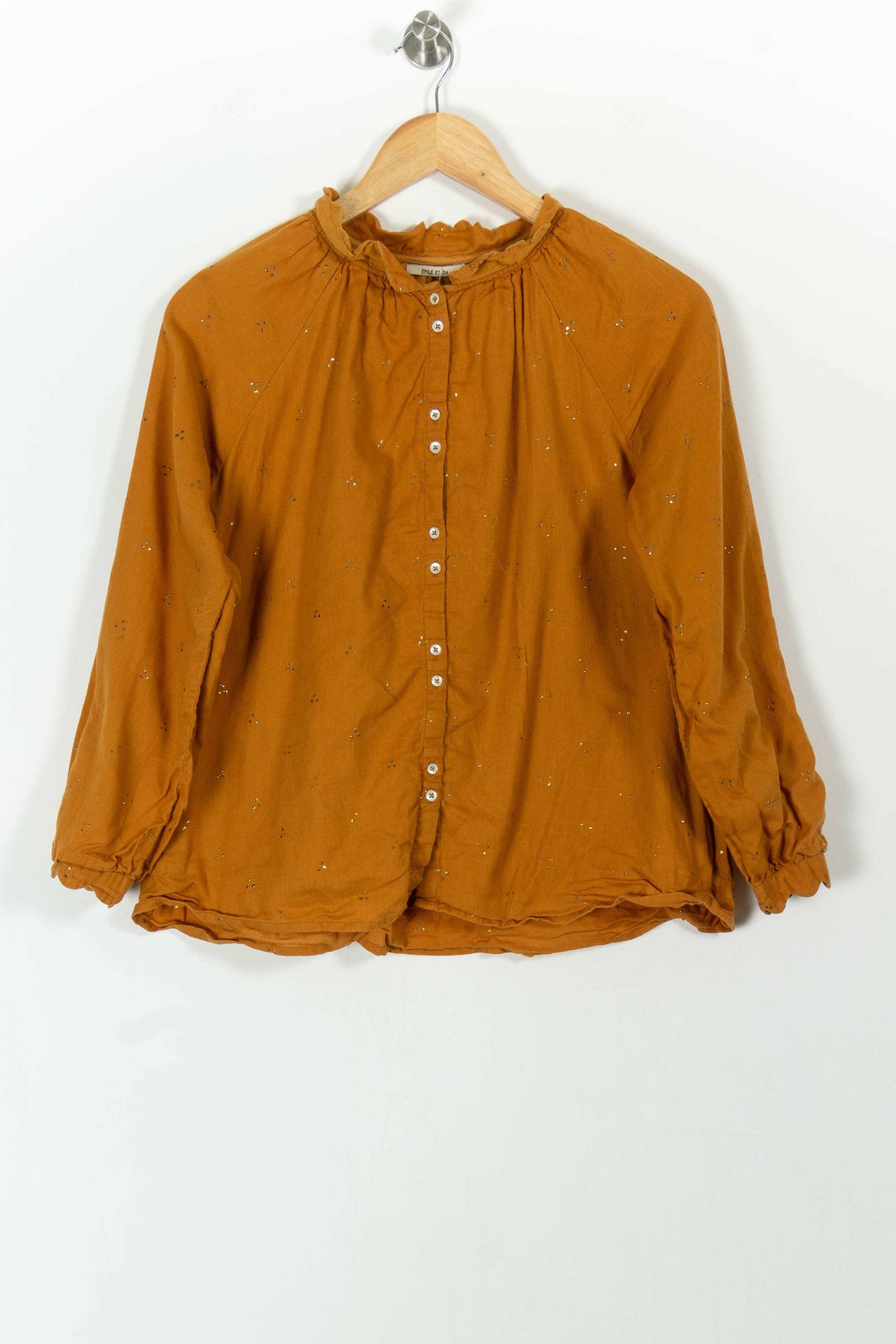 Blouse Orange - Taille XS/34 de la marque Emile & Ida | PARAD99234 - Vendu par Paradigme - Image 2