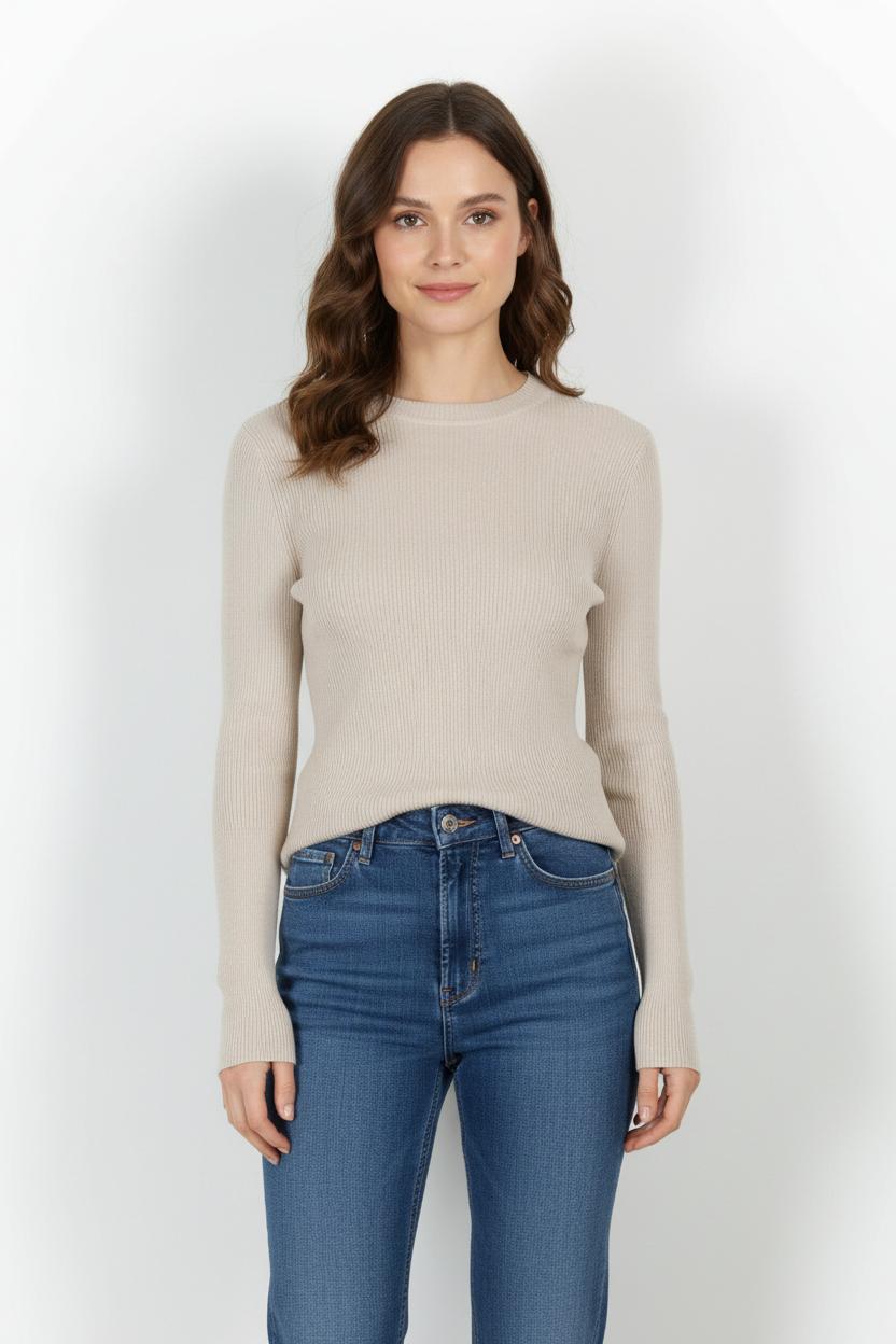 Pull Beige - Taille L/40 de la marque Kookai | PARAD99235 - Vendu par Paradigme - Image 1