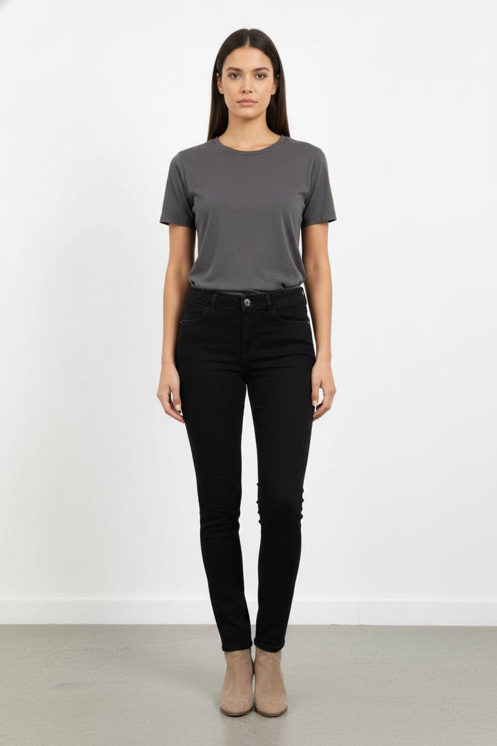 Jean Skinny Noir - Taille M/38 de la marque Claudie Pierlot | PARAD99241 - Vendu par Paradigme - Image 1
