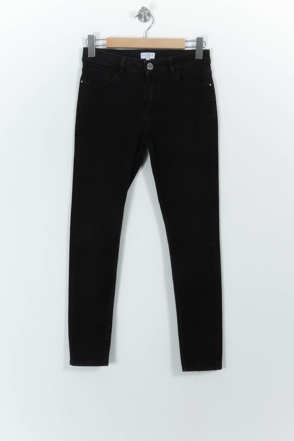 Jean Skinny Noir - Taille M/38 de la marque Claudie Pierlot | PARAD99241 - Vendu par Paradigme - Image 2