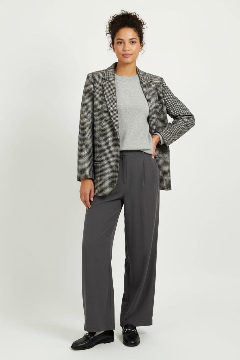 Blazer Noir et Blanc - Taille L/40 de la marque Des petits hauts | PARAD99244 - Vendu par Paradigme - Image 1