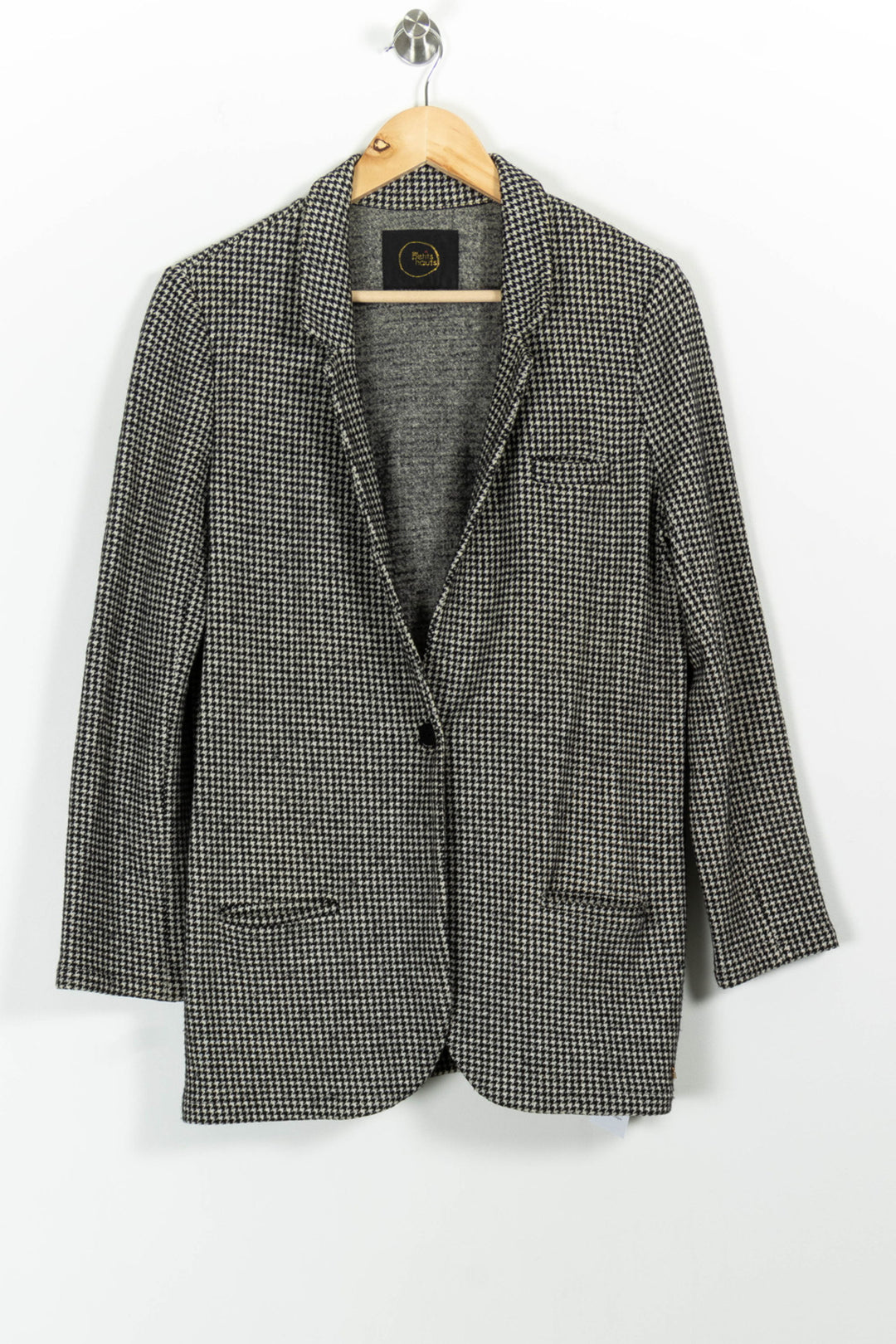 Blazer Noir et Blanc - Taille L/40 de la marque Des petits hauts | PARAD99244 - Vendu par Paradigme - Image 2