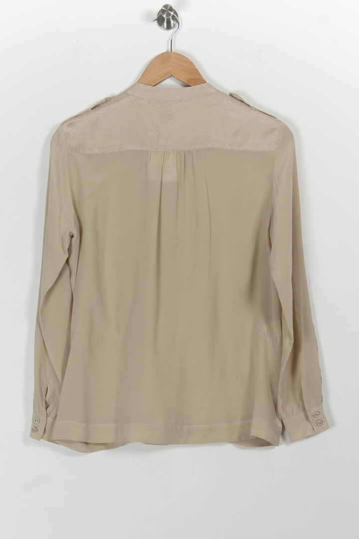 Blouse Beige - Taille L/40 de la marque Gerard Darel | PARAD99247 - Vendu par Paradigme - Image 4