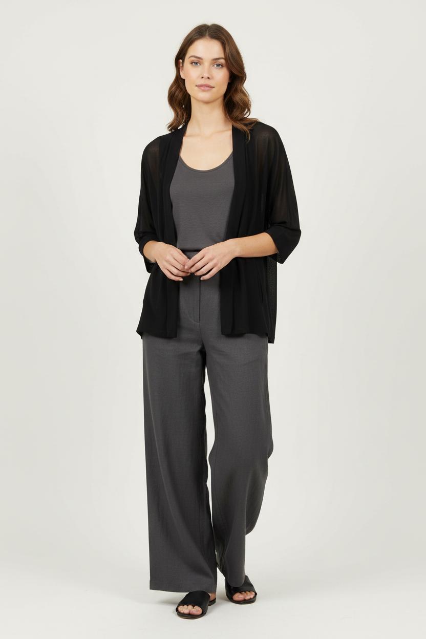Kimono Noir - Taille L/40 de la marque Gerard Darel | PARAD99254 - Vendu par Paradigme - Image 1