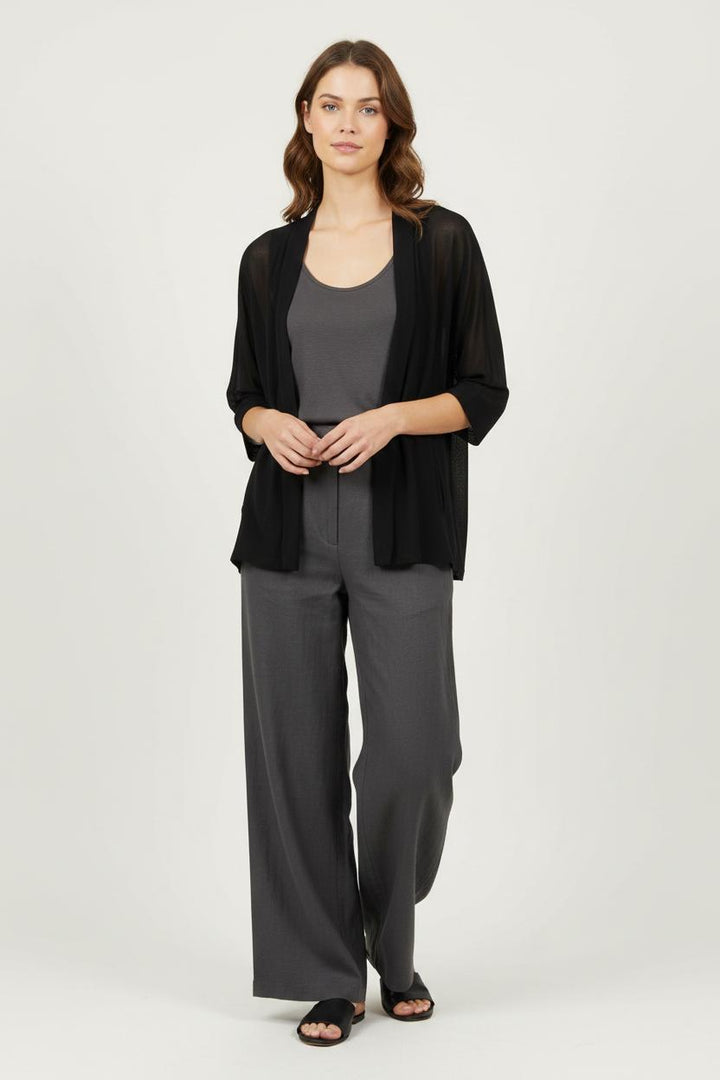 Kimono Noir - Taille L/40 de la marque Gerard Darel | PARAD99254 - Vendu par Paradigme - Image 1