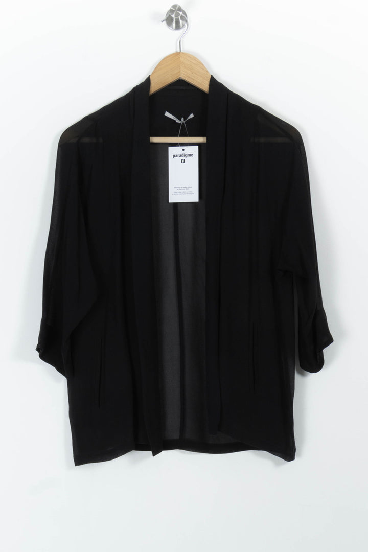 Kimono Noir - Taille L/40 de la marque Gerard Darel | PARAD99254 - Vendu par Paradigme - Image 2