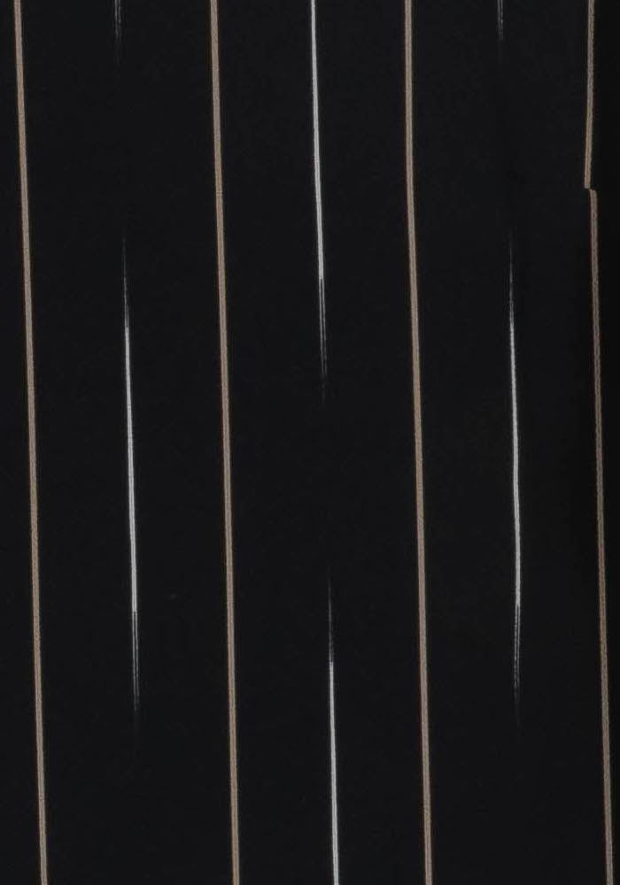 Robe Droite Noire et Beige - Taille M/38 de la marque La Fée Maraboutée | PARAD99262 - Vendu par Paradigme - Image 3