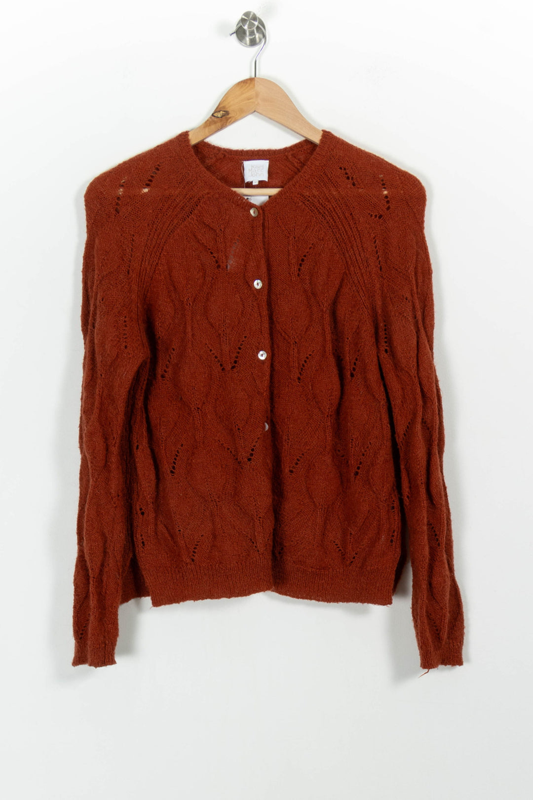 Cardigan Orange - Taille M/38 de la marque Karl Marc John | PARAD99265 - Vendu par Paradigme - Image 2