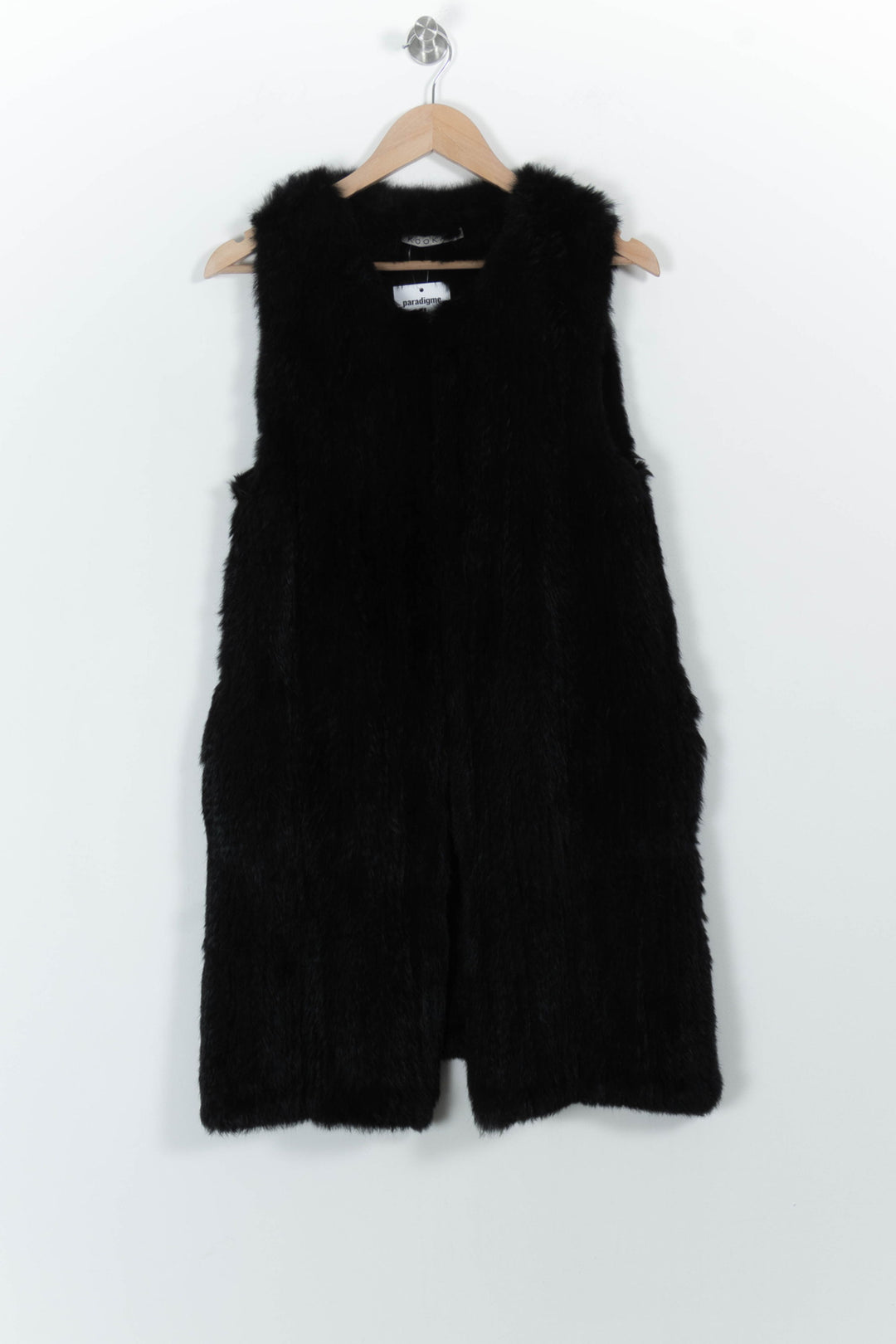 Gilet Sans Manches Noir - Taille S/36 de la marque Kookai | PARAD99267 - Vendu par Paradigme - Image 2