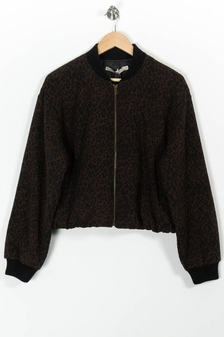 Blouson Marron et Noir - Taille S/36 de la marque La Fée Maraboutée | PARAD99282 - Vendu par Paradigme - Image 2