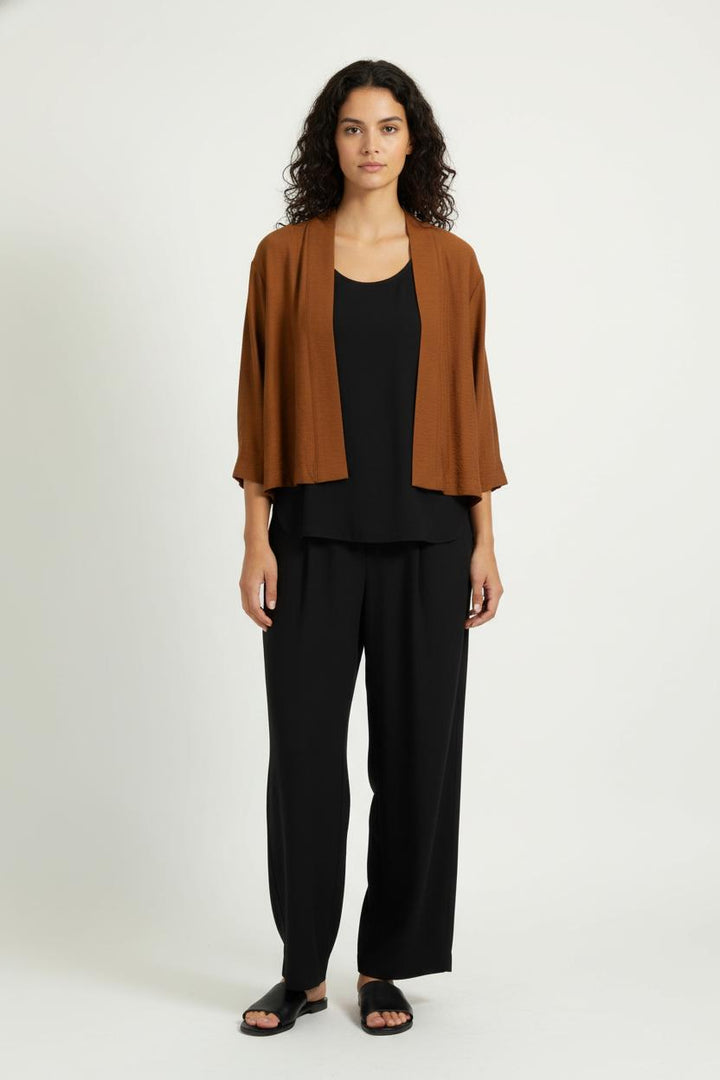 Kimono Marron - Taille S/36 de la marque La Fée Maraboutée | PARAD99285 - Vendu par Paradigme - Image 1