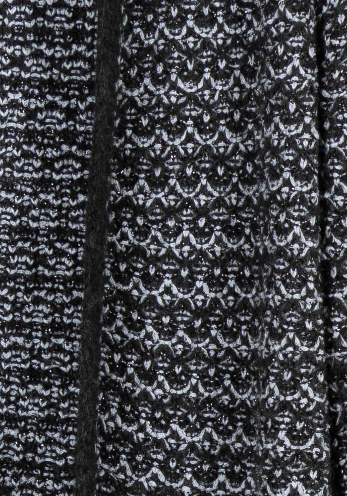 Gilet Noir et Blanc - Taille XS/34 de la marque La Fée Maraboutée | PARAD99288 - Vendu par Paradigme - Image 3