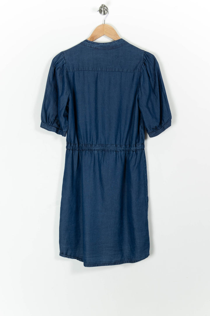 Robe Chemise Bleue - Taille XS/34 de la marque La Fée Maraboutée | PARAD99289 - Vendu par Paradigme - Image 4