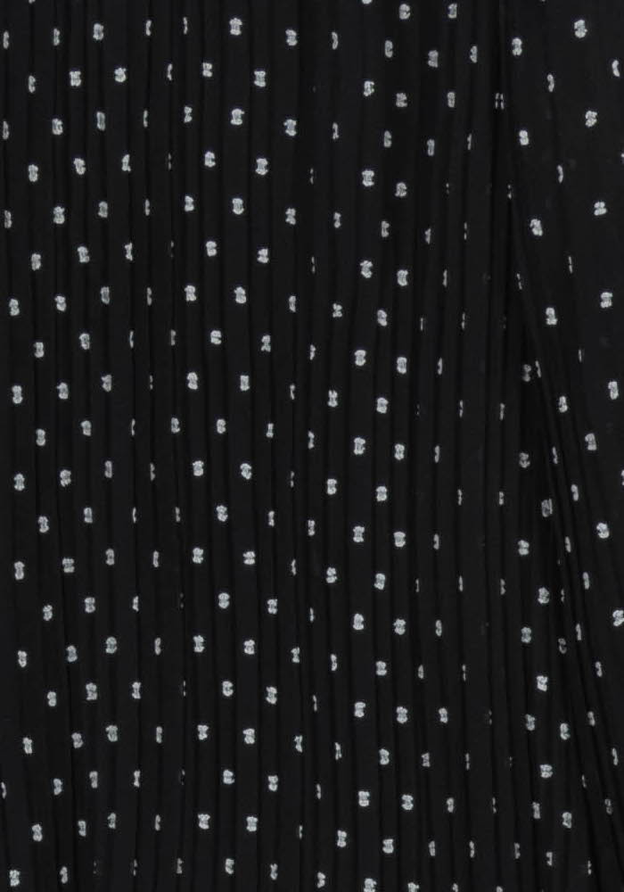 Robe Noire à Pois Blancs - Taille M/38 de la marque Maje | PARAD99291 - Vendu par Paradigme - Image 3