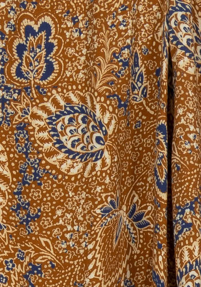Robe Jaune et Bleue - Taille M/38 de la marque La Fée Maraboutée | PARAD99293 - Vendu par Paradigme - Image 3