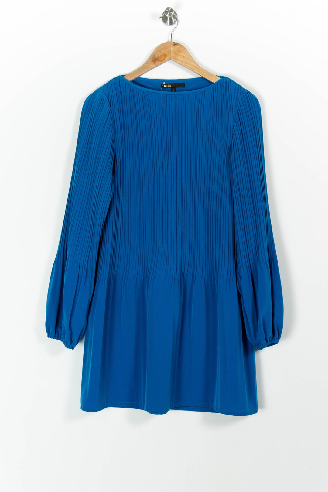 Robe Plissée Bleue - Taille M/38 de la marque Maje | PARAD99295 - Vendu par Paradigme - Image 2