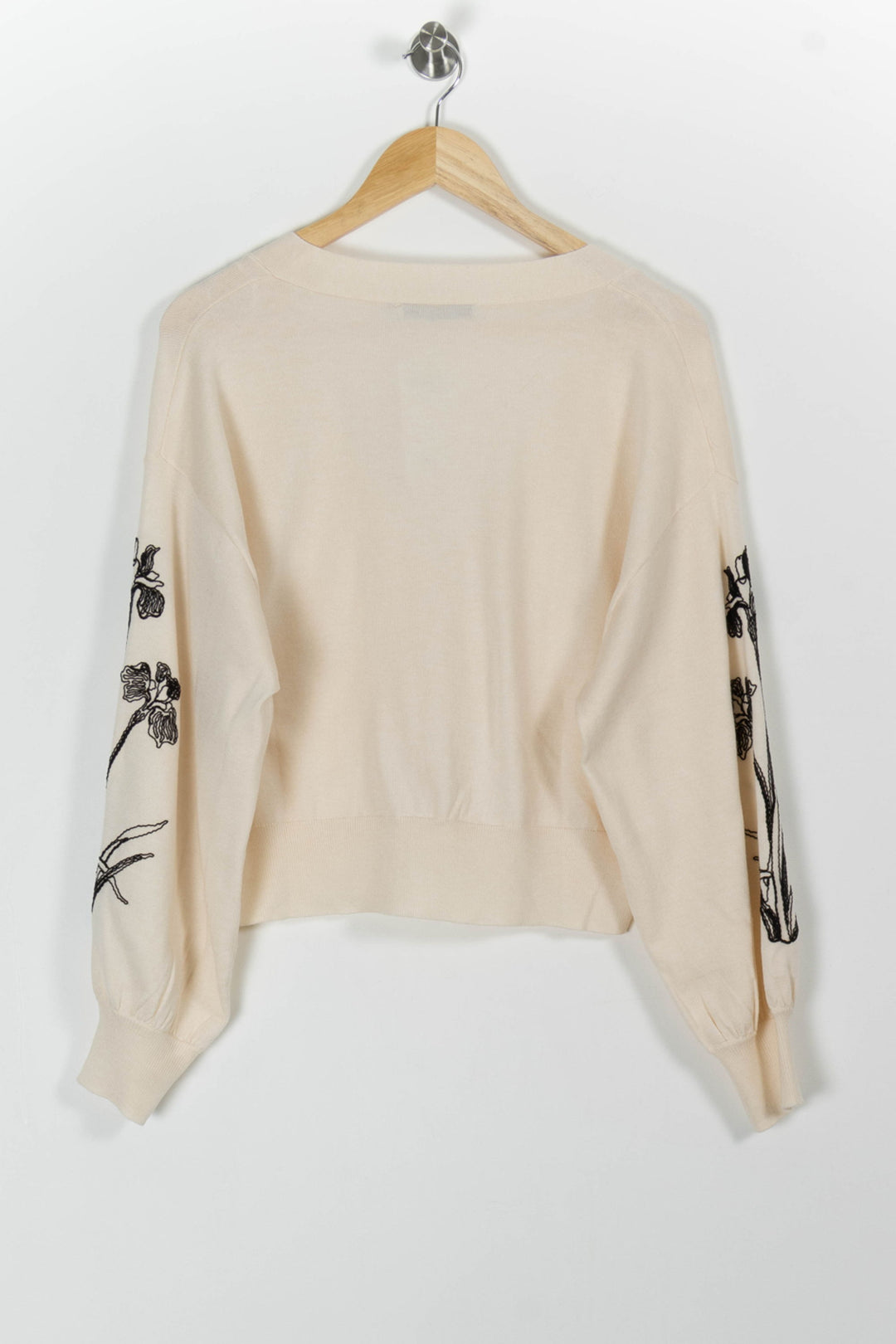 Cardigan Beige - Taille XS/34 de la marque La Fée Maraboutée | PARAD99296 - Vendu par Paradigme - Image 4