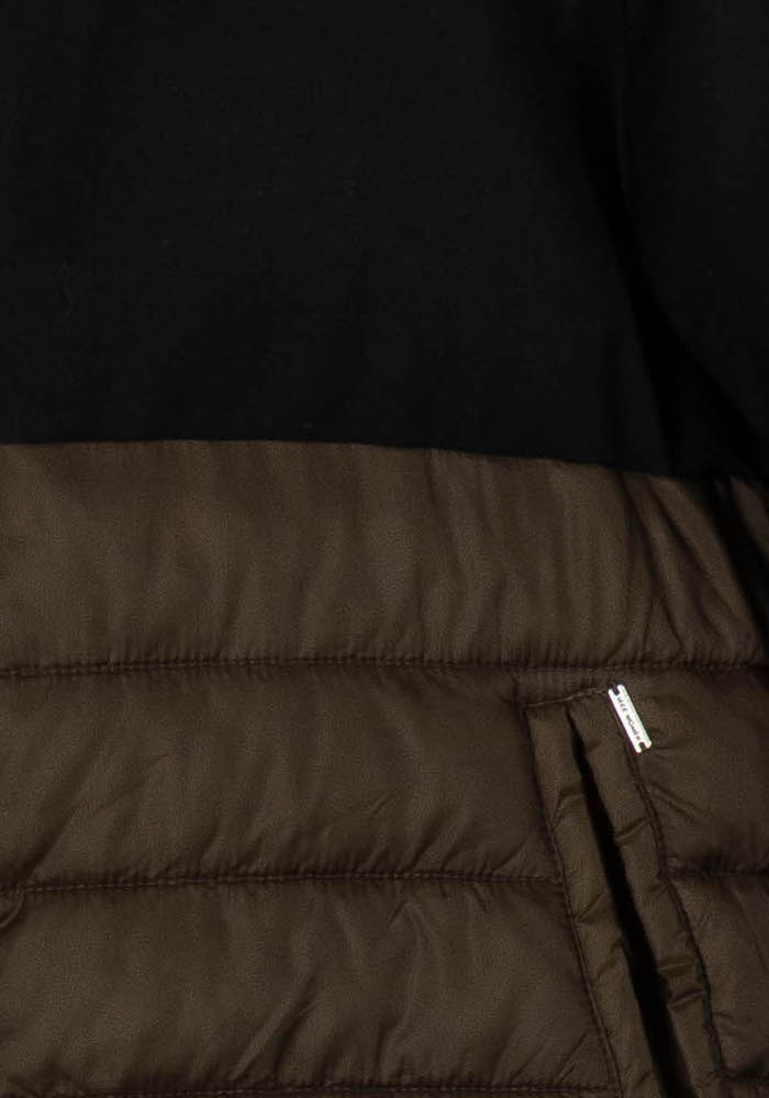 Doudoune Marron et Noire - Taille S/36 de la marque IKKS | PARAD99300 - Vendu par Paradigme - Image 3